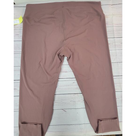 All In Motion Brown Ultra High-Rise Rib Leggings - 4X - Picture 2 of 5